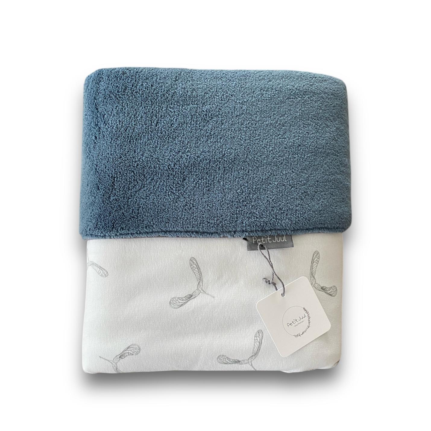 wiegdeken-teddy blauw-propellor