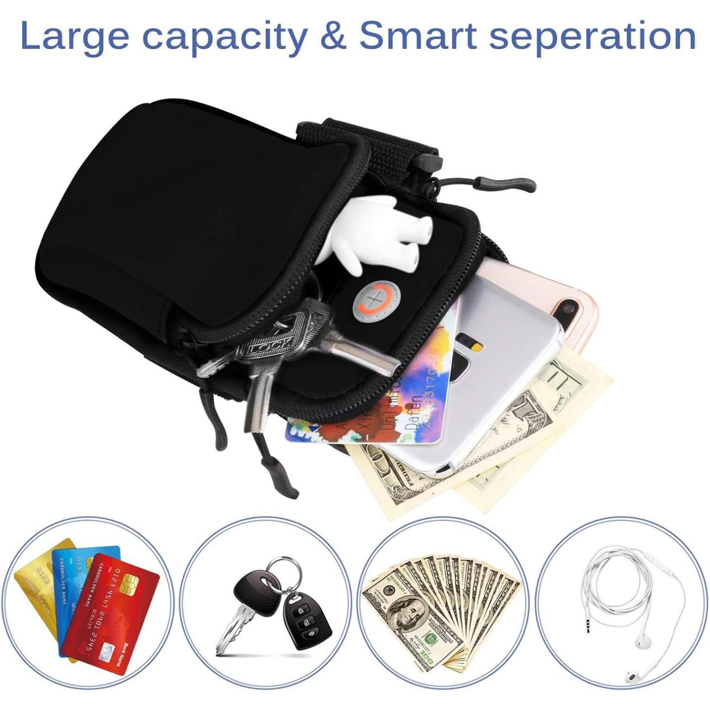🎽 Hardlooparmband – Draag je telefoon veilig en comfortabel! Hardloopband telefoon, hardloopband arm; Afbeelding: 4