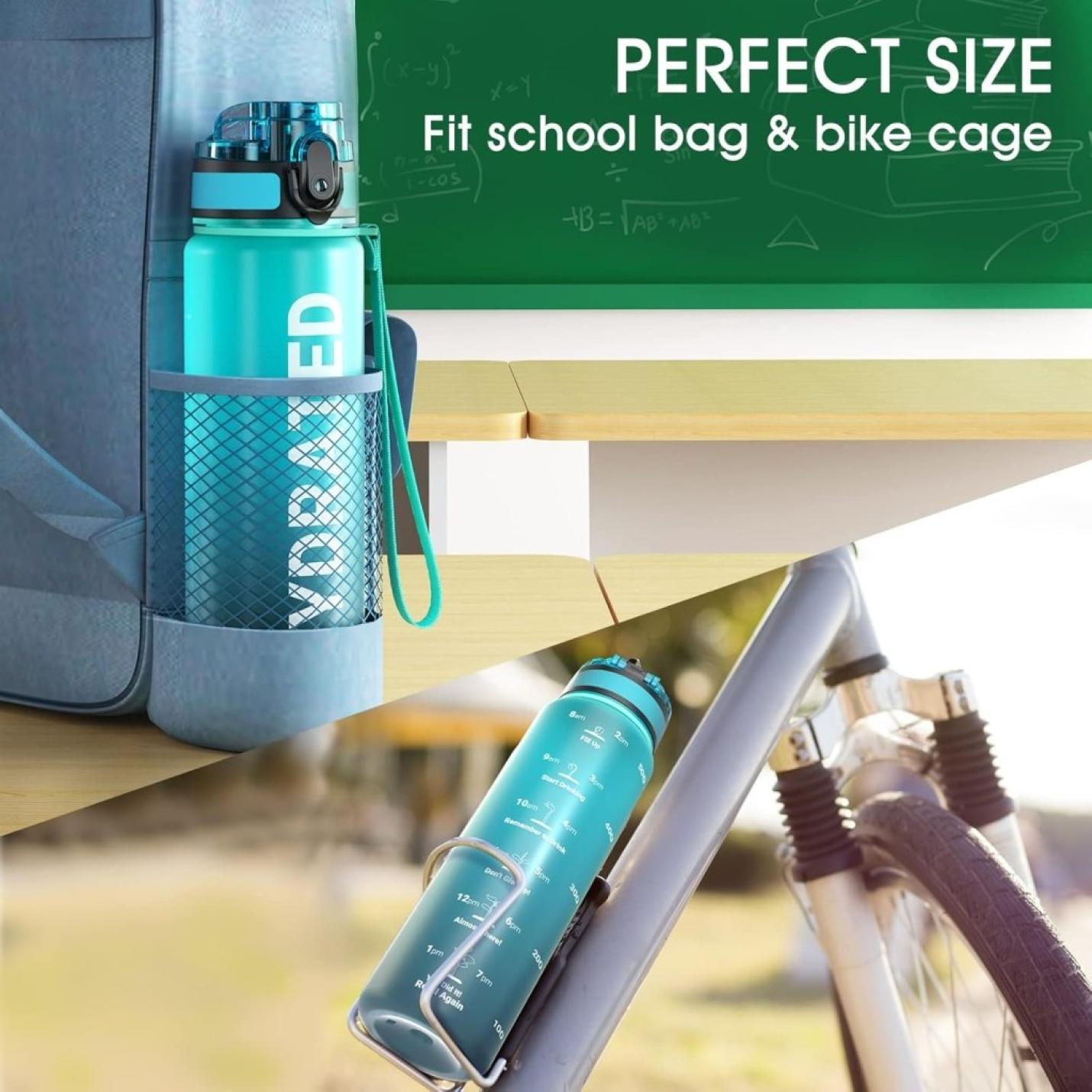 💧 Altijd gehydrateerd met deze BPA - vrije sportdrinkfles van 500 ml! - happygetfit.com