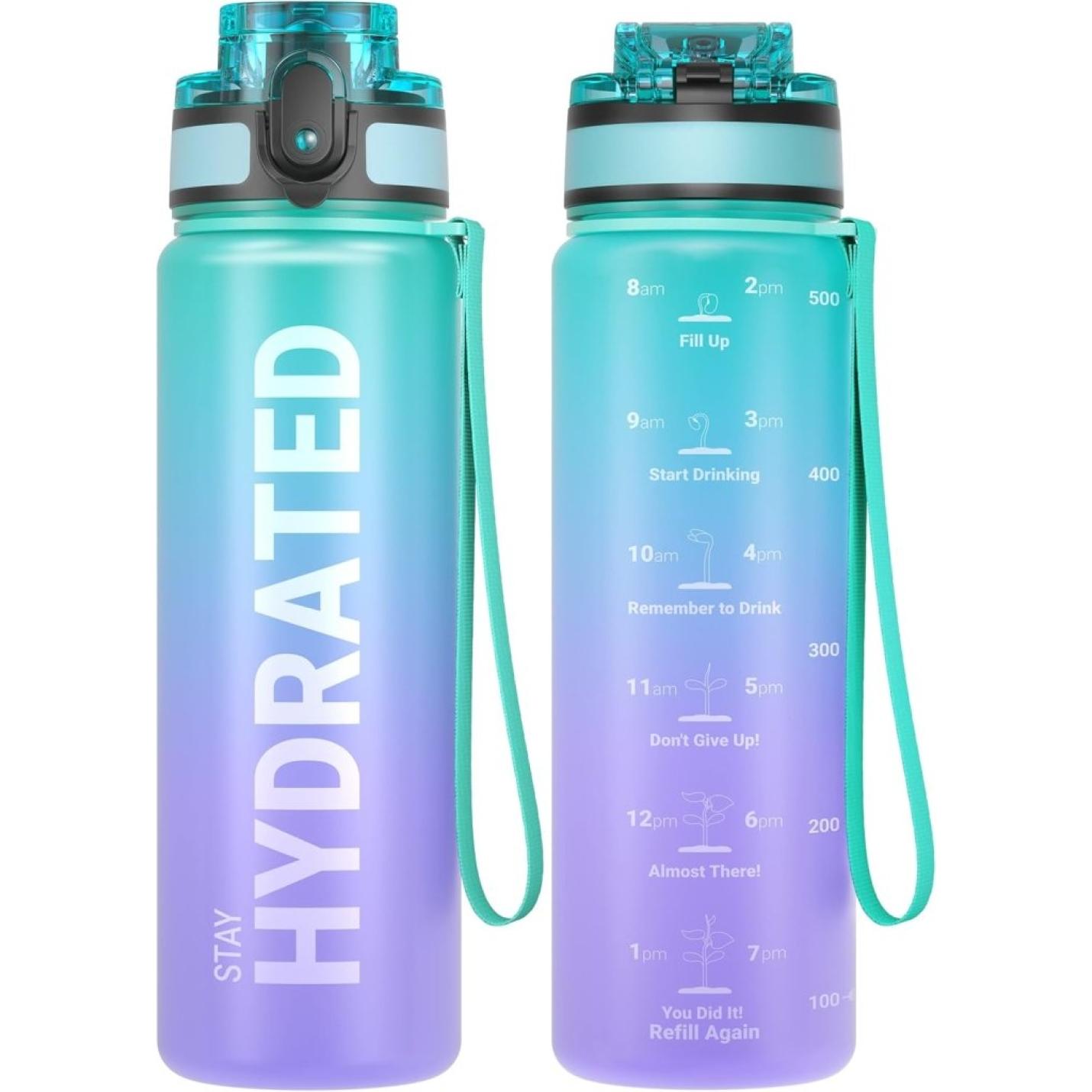 💧 Altijd gehydrateerd met deze BPA - vrije sportdrinkfles van 500 ml! - happygetfit.com