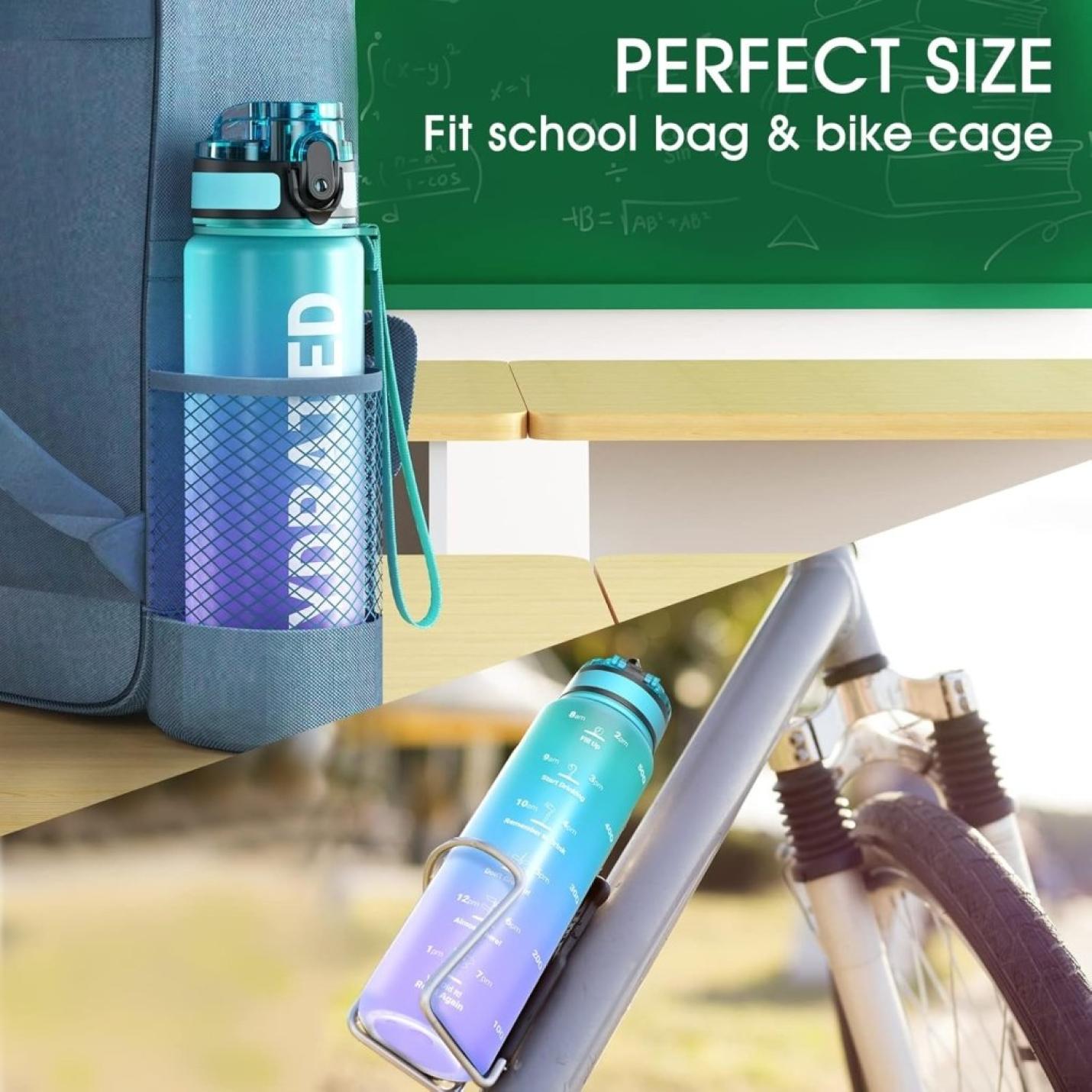 💧 Altijd gehydrateerd met deze BPA - vrije sportdrinkfles van 500 ml! - happygetfit.com