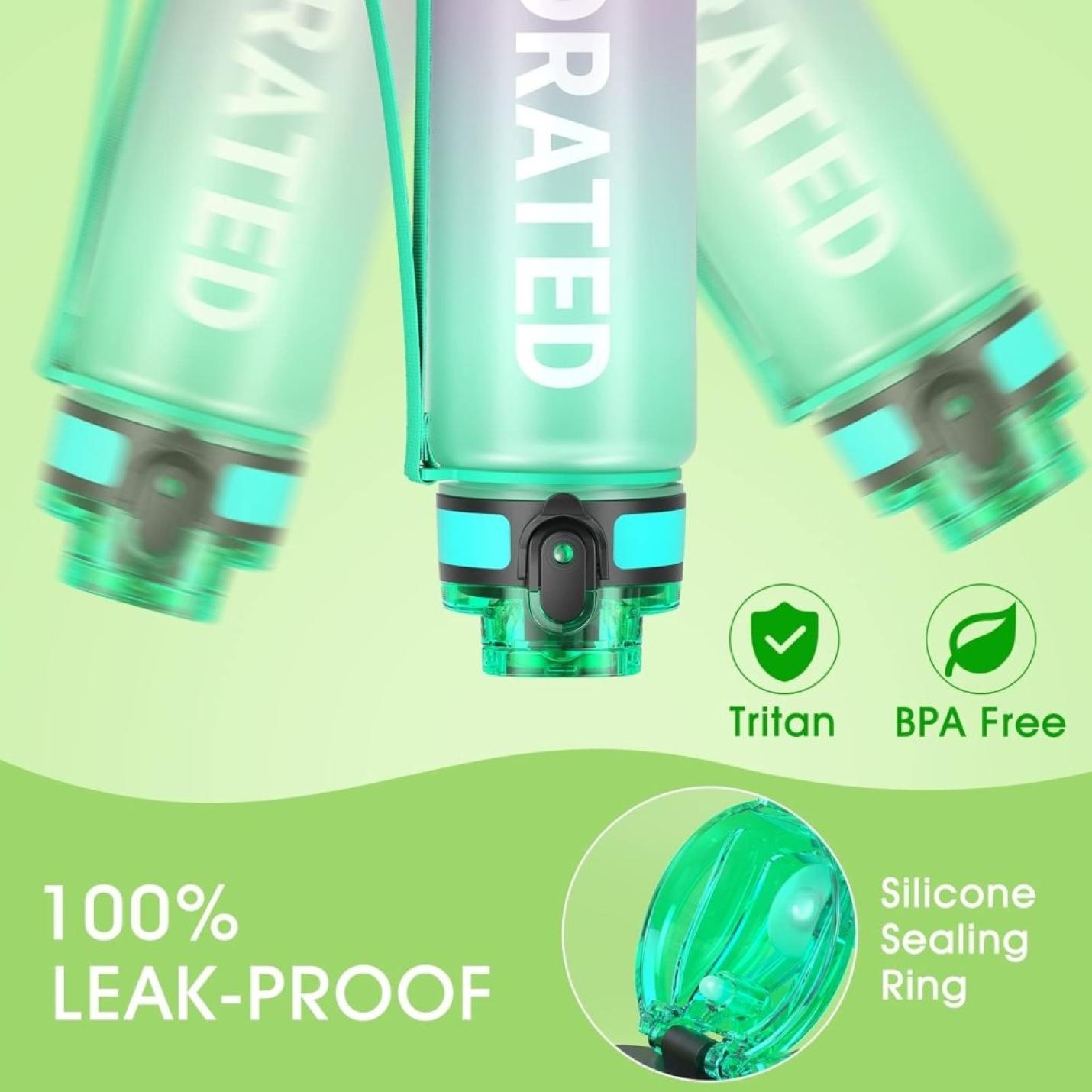 💧 Altijd gehydrateerd met deze BPA - vrije sportdrinkfles van 500 ml! - happygetfit.com