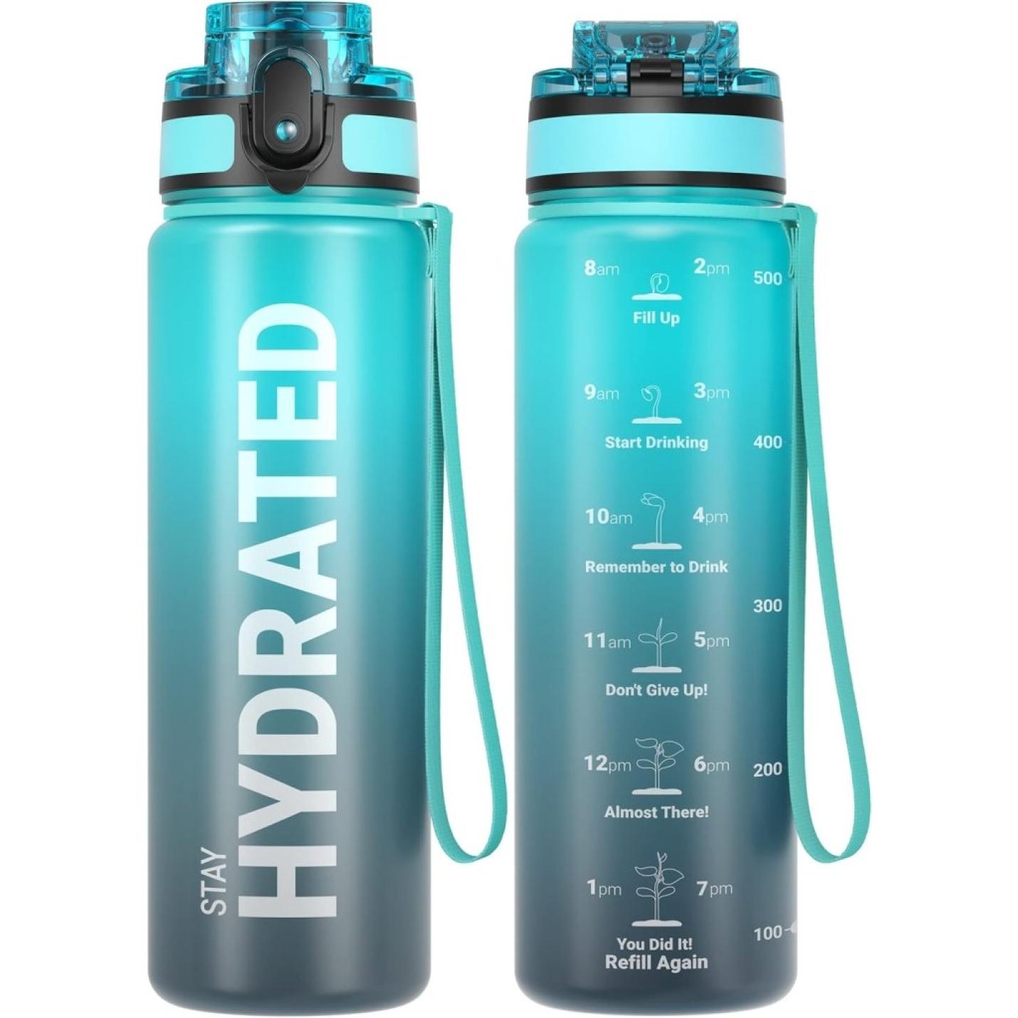 💧 Altijd gehydrateerd met deze BPA - vrije sportdrinkfles van 500 ml! - happygetfit.com