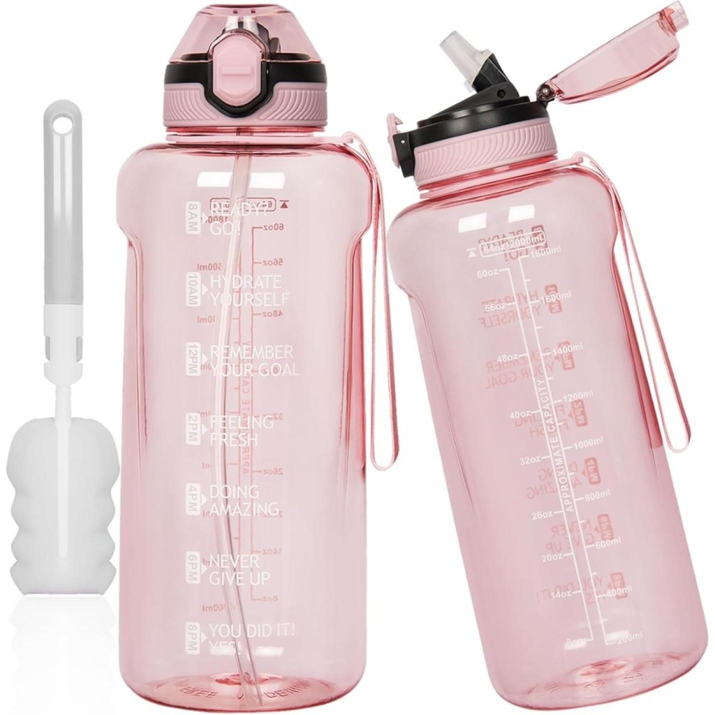 💧 Blijf gehydrateerd met deze 2 liter sportdrinkfles! - happygetfit.com