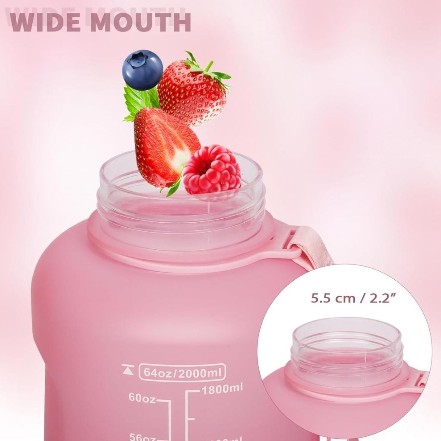 💧 Blijf gehydrateerd met deze 2 liter sportdrinkfles! - happygetfit.com