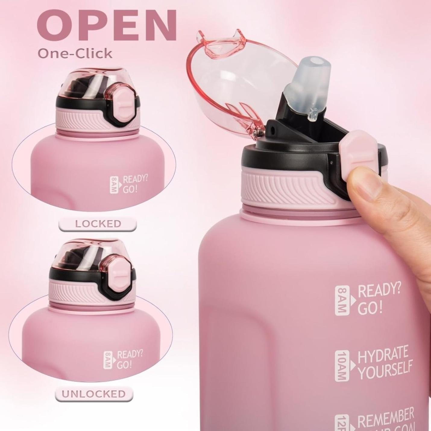 💧 Blijf gehydrateerd met deze 2 liter sportdrinkfles! - happygetfit.com