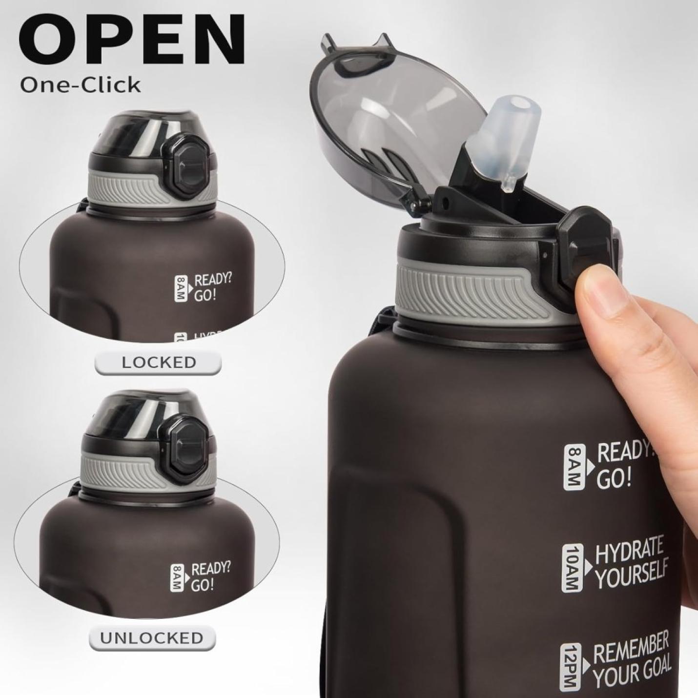💧 Blijf gehydrateerd met deze 2 liter sportdrinkfles! - happygetfit.com