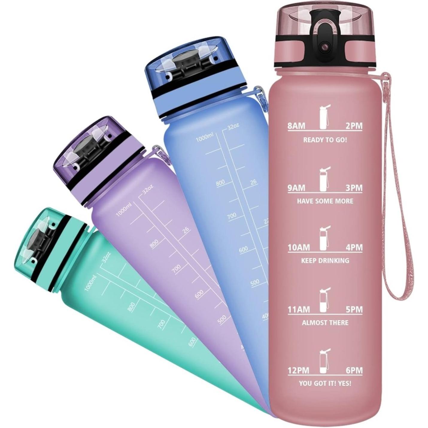 💧 Blijf gehydrateerd met deze BPA - vrije sportwaterfles van 1.5 liter! - happygetfit.com