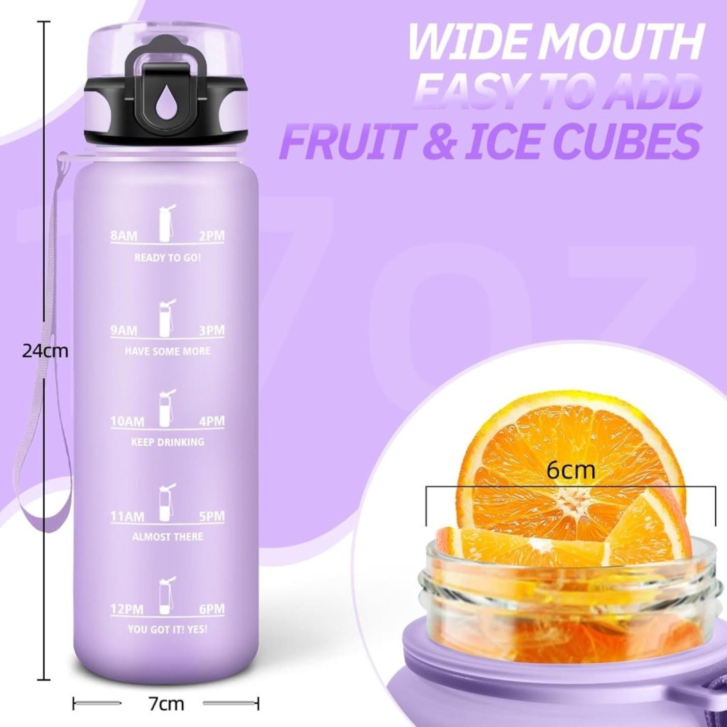 💧 Blijf gehydrateerd met deze BPA - vrije sportwaterfles van 1.5 liter! - happygetfit.com