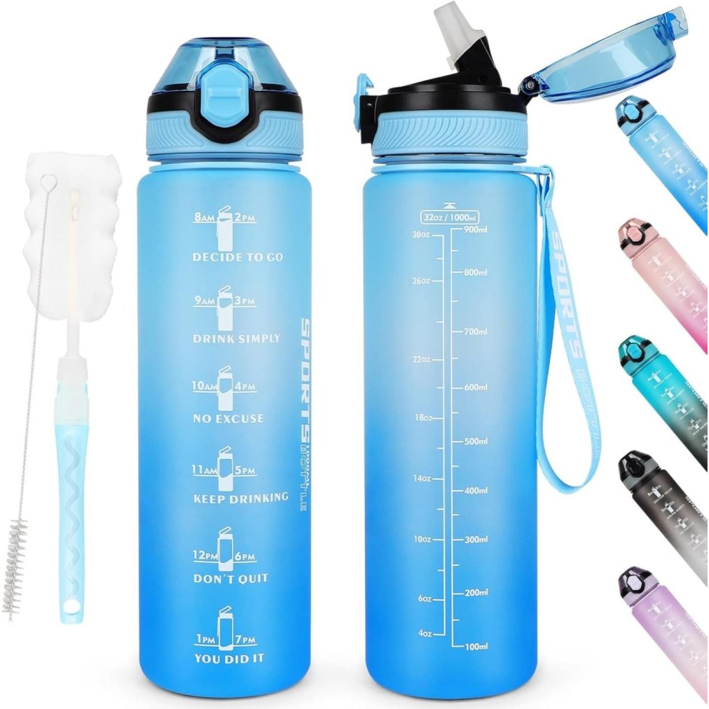 💧 Blijf gehydrateerd met deze lekvrije sportwaterfles! - happygetfit.com