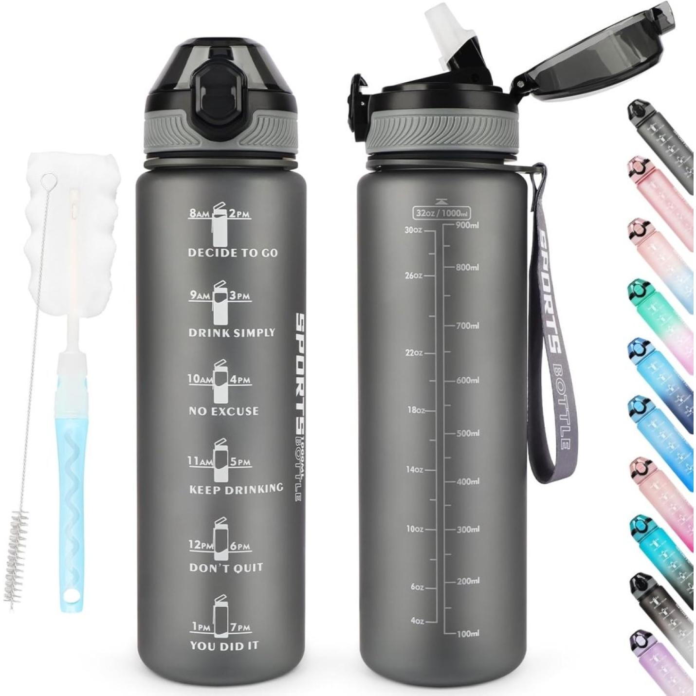 💧 Blijf gehydrateerd met deze lekvrije sportwaterfles! - happygetfit.com