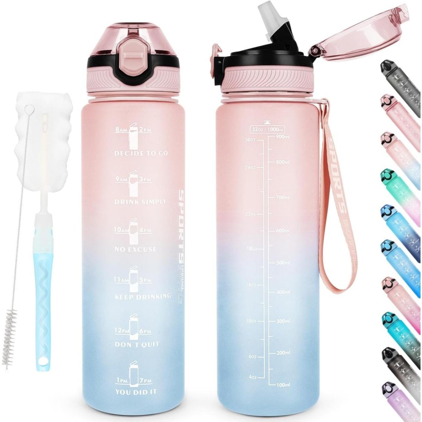 💧 Blijf gehydrateerd met deze lekvrije sportwaterfles! - happygetfit.com