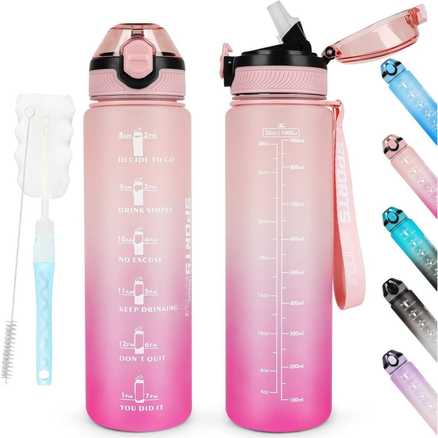 💧 Blijf gehydrateerd met deze lekvrije sportwaterfles! - happygetfit.com
