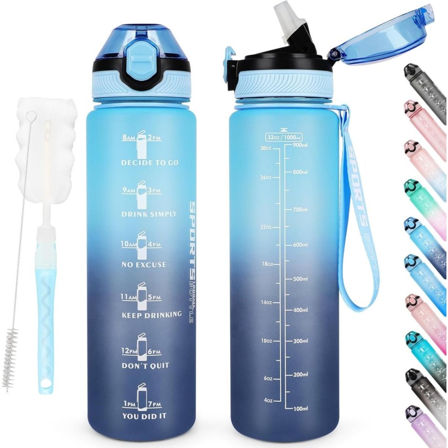 💧 Blijf gehydrateerd met deze lekvrije sportwaterfles! - happygetfit.com