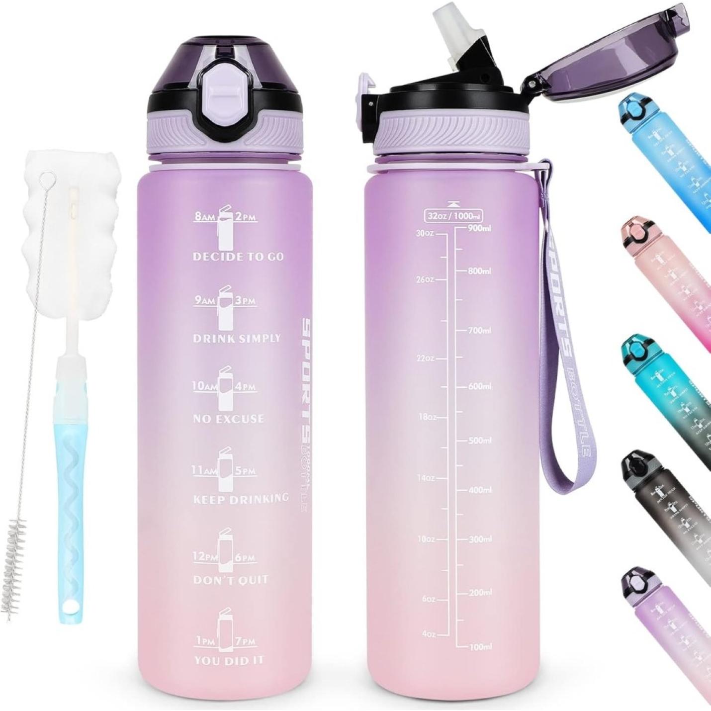 💧 Blijf gehydrateerd met deze lekvrije sportwaterfles! - happygetfit.com