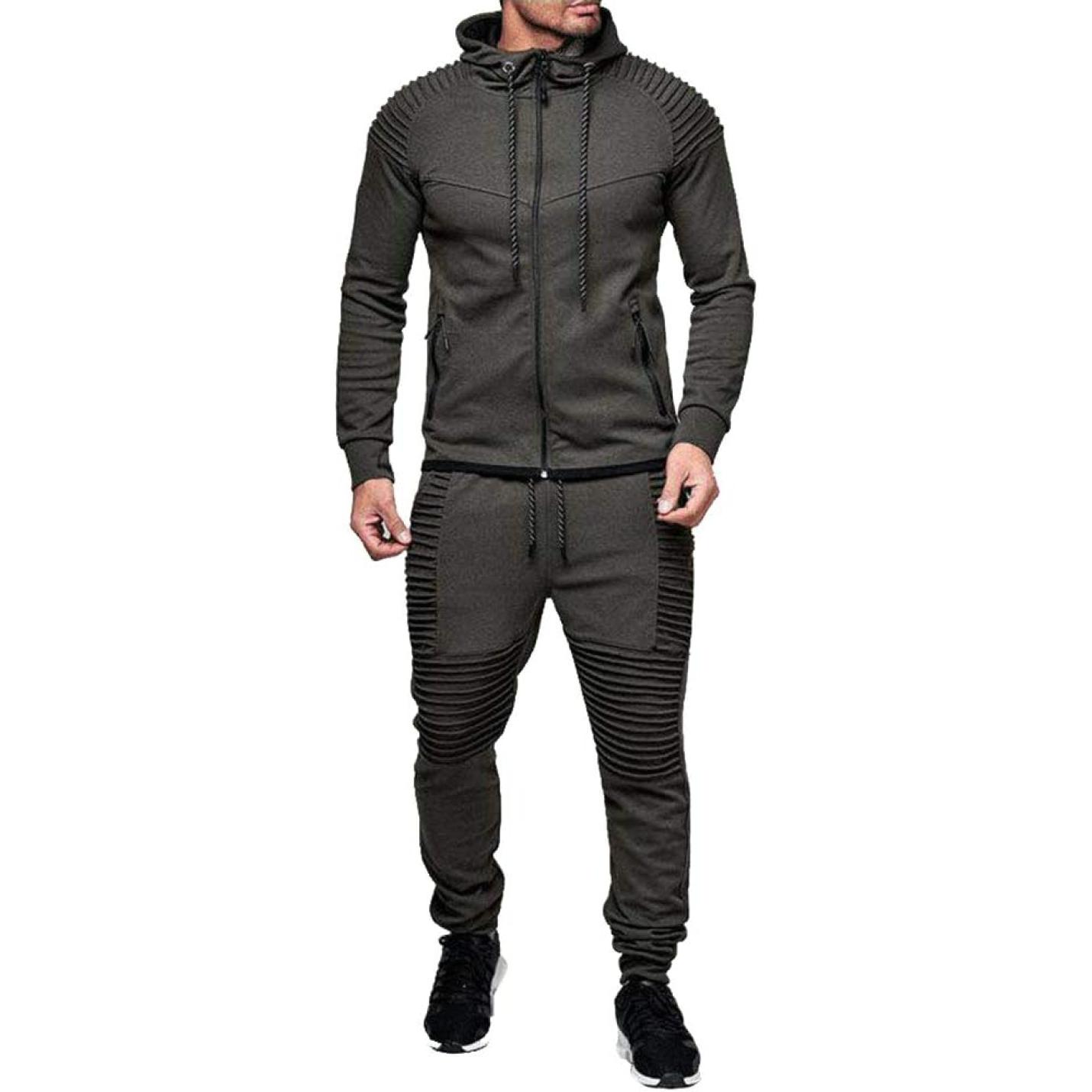 🏋️‍♂️ Comfort & stijl in één – Het perfecte trainingspak voor heren! - happygetfit.com