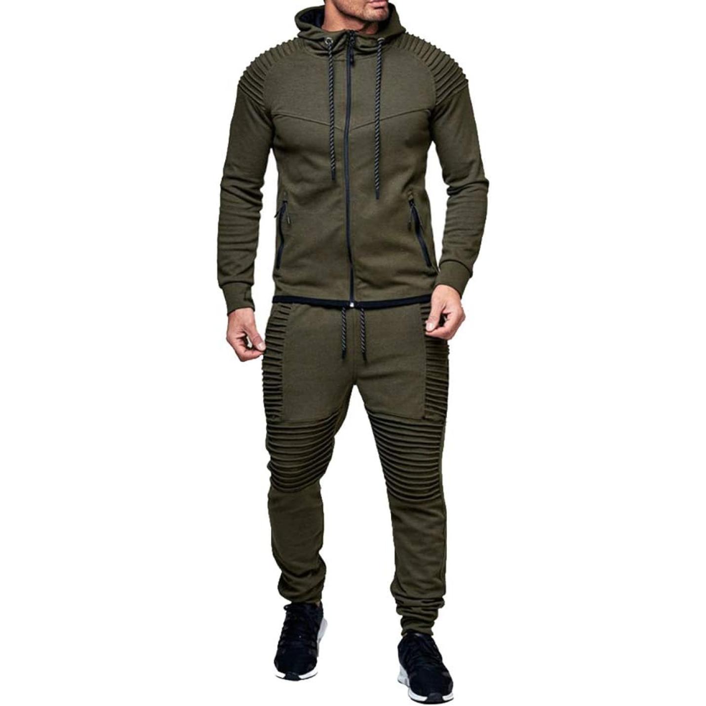 🏋️‍♂️ Comfort & stijl in één – Het perfecte trainingspak voor heren! - happygetfit.com