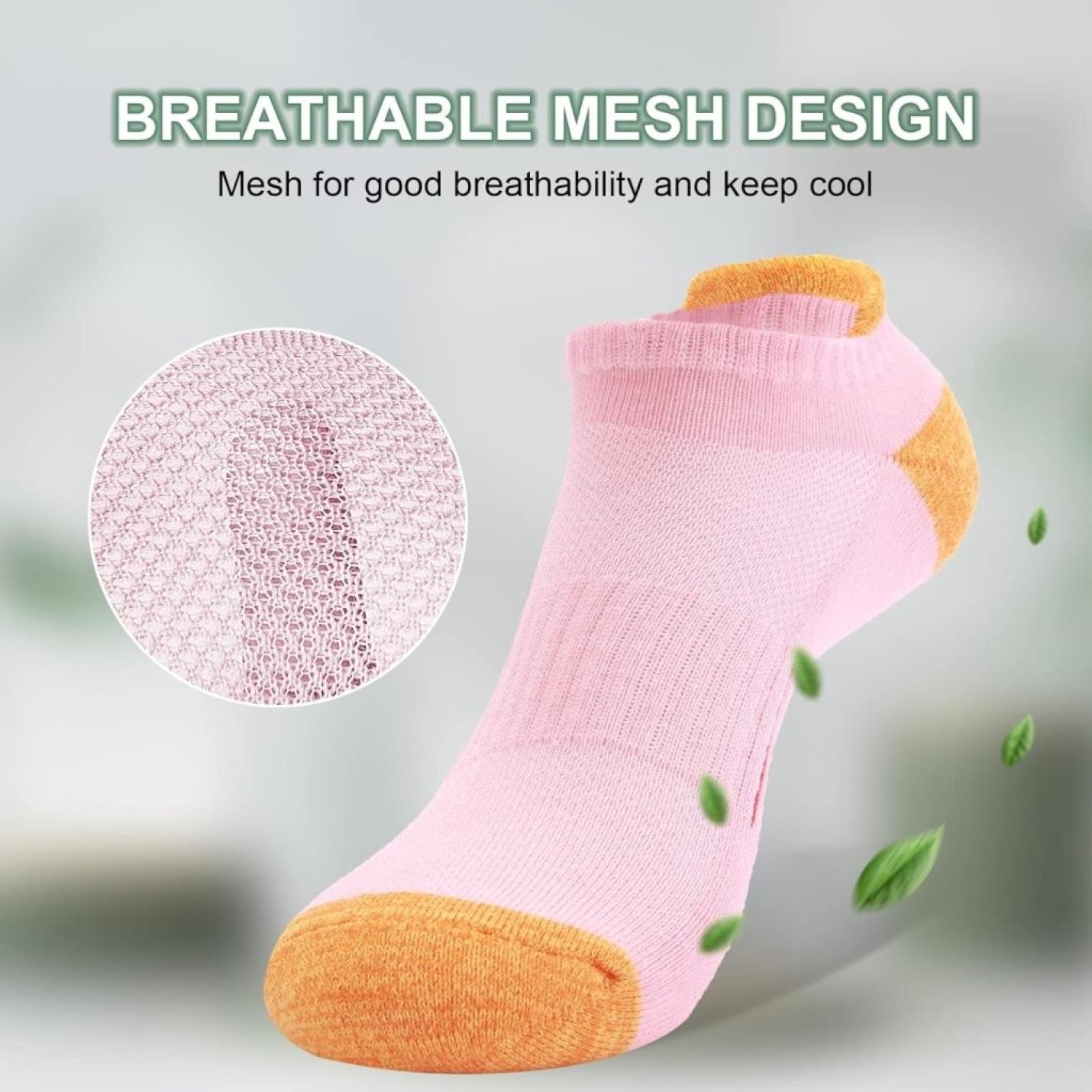 🏃‍♀️ Comfortabele en ademende sneakersokken – Perfect voor sport en dagelijks gebruik! - happygetfit.com