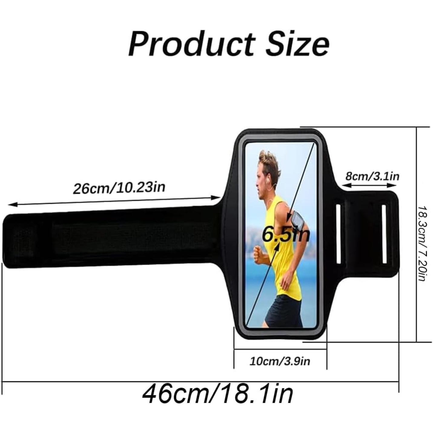🏃‍♂️ Comfortabele sportarmband – Houd je telefoon veilig tijdens elke workout! - happygetfit.com