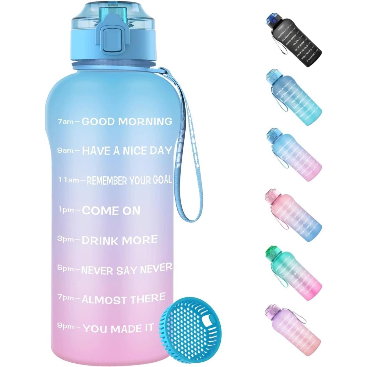 💧 Grote sportdrinkfles van 2 liter – blijf gehydrateerd de hele dag! - happygetfit.com