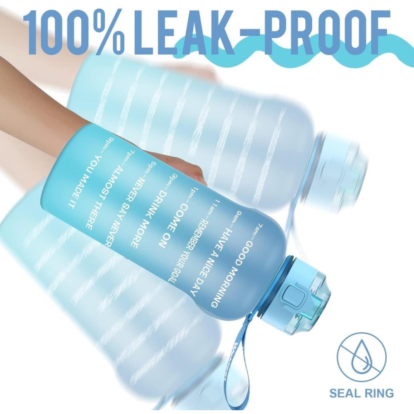 💧 Grote sportdrinkfles van 2 liter – blijf gehydrateerd de hele dag! - happygetfit.com
