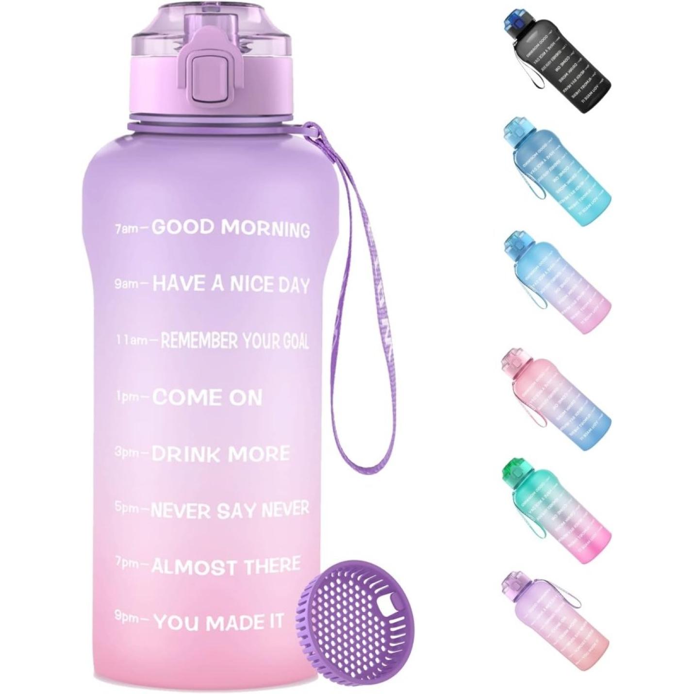 💧 Grote sportdrinkfles van 2 liter – blijf gehydrateerd de hele dag! - happygetfit.com