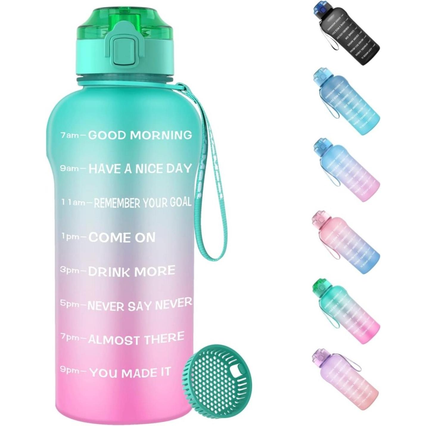 💧 Grote sportdrinkfles van 2 liter – blijf gehydrateerd de hele dag! - happygetfit.com