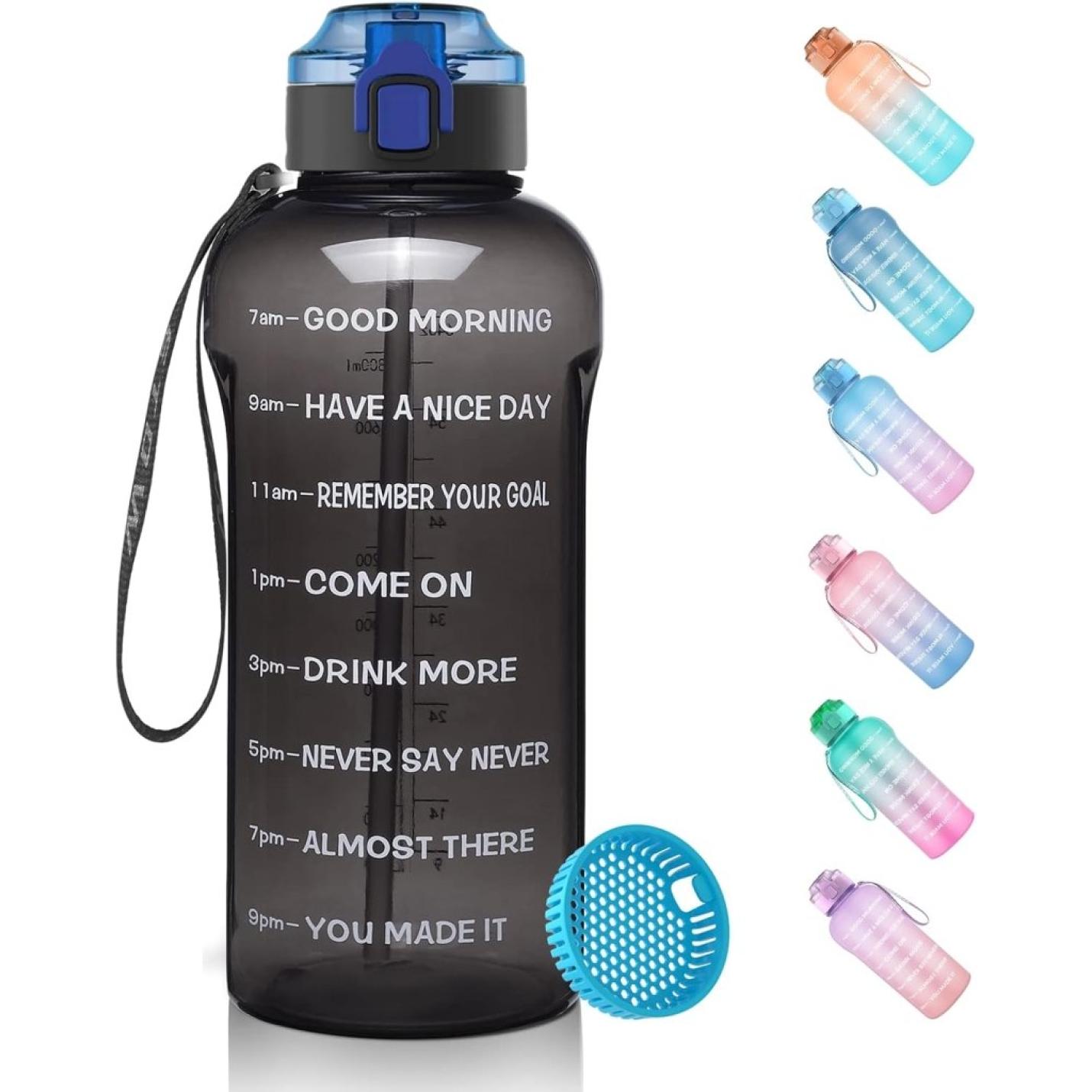 💧 Grote sportdrinkfles van 2 liter – blijf gehydrateerd de hele dag! - happygetfit.com