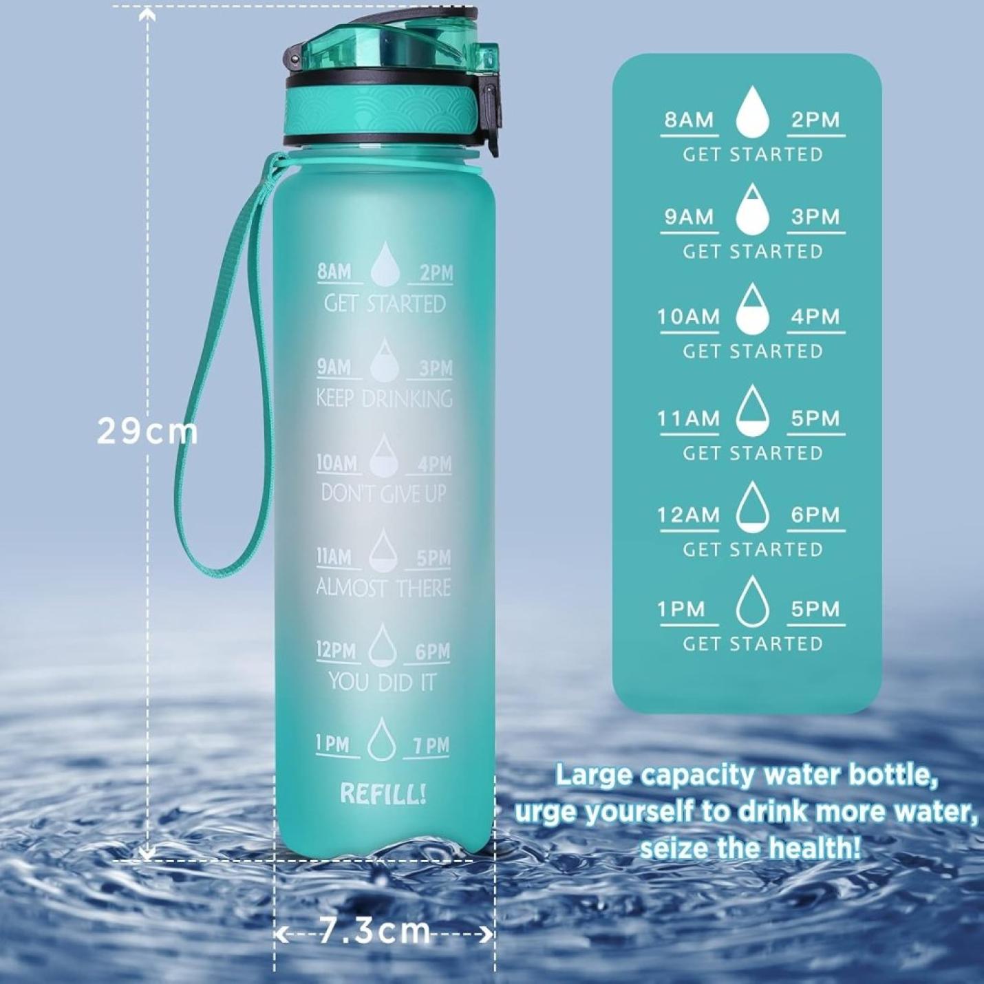 🚀 Jouw ultieme herbruikbare waterfles – Duurzaam, stijlvol en praktisch! - happygetfit.com