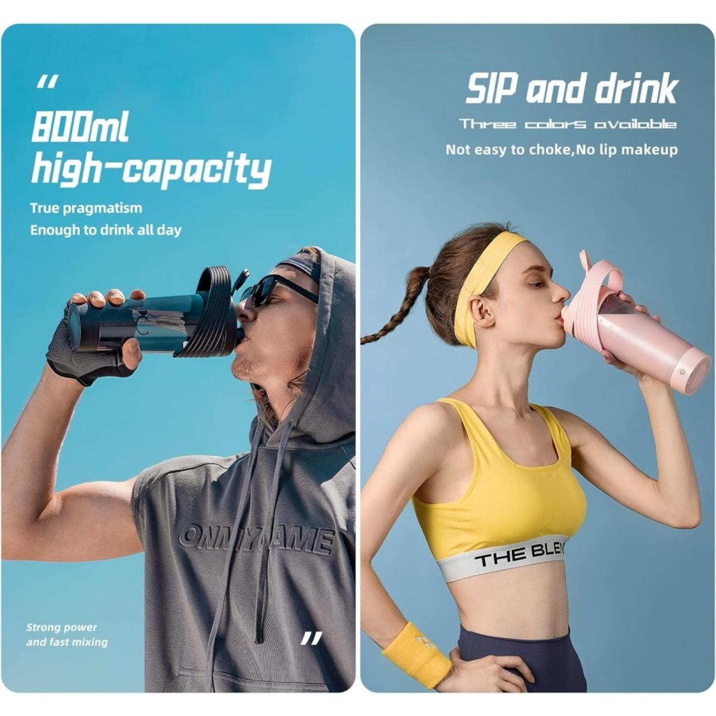🔥 Krachtige elektrische shaker voor de perfecte eiwitshake! - happygetfit.com