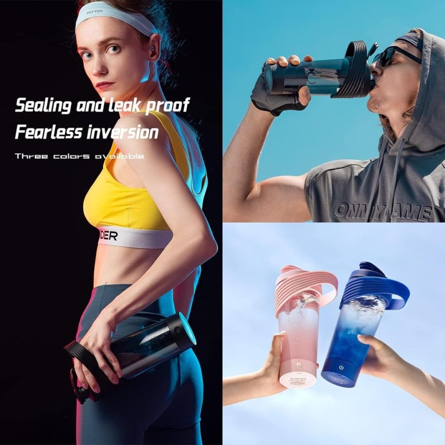 🔥 Krachtige elektrische shaker voor de perfecte eiwitshake! - happygetfit.com