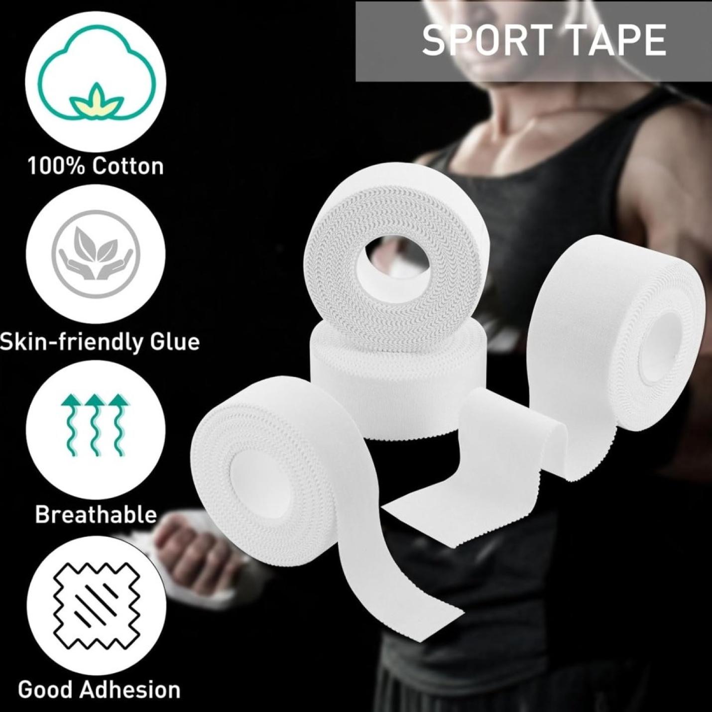 🏋️‍♂️ Maximale stabiliteit en bescherming met deze sporttape! - happygetfit.com