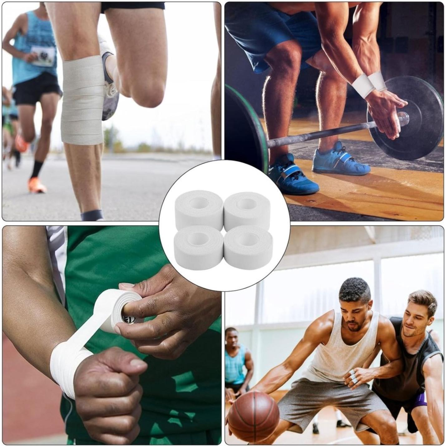🏋️‍♂️ Maximale stabiliteit en bescherming met deze sporttape! - happygetfit.com
