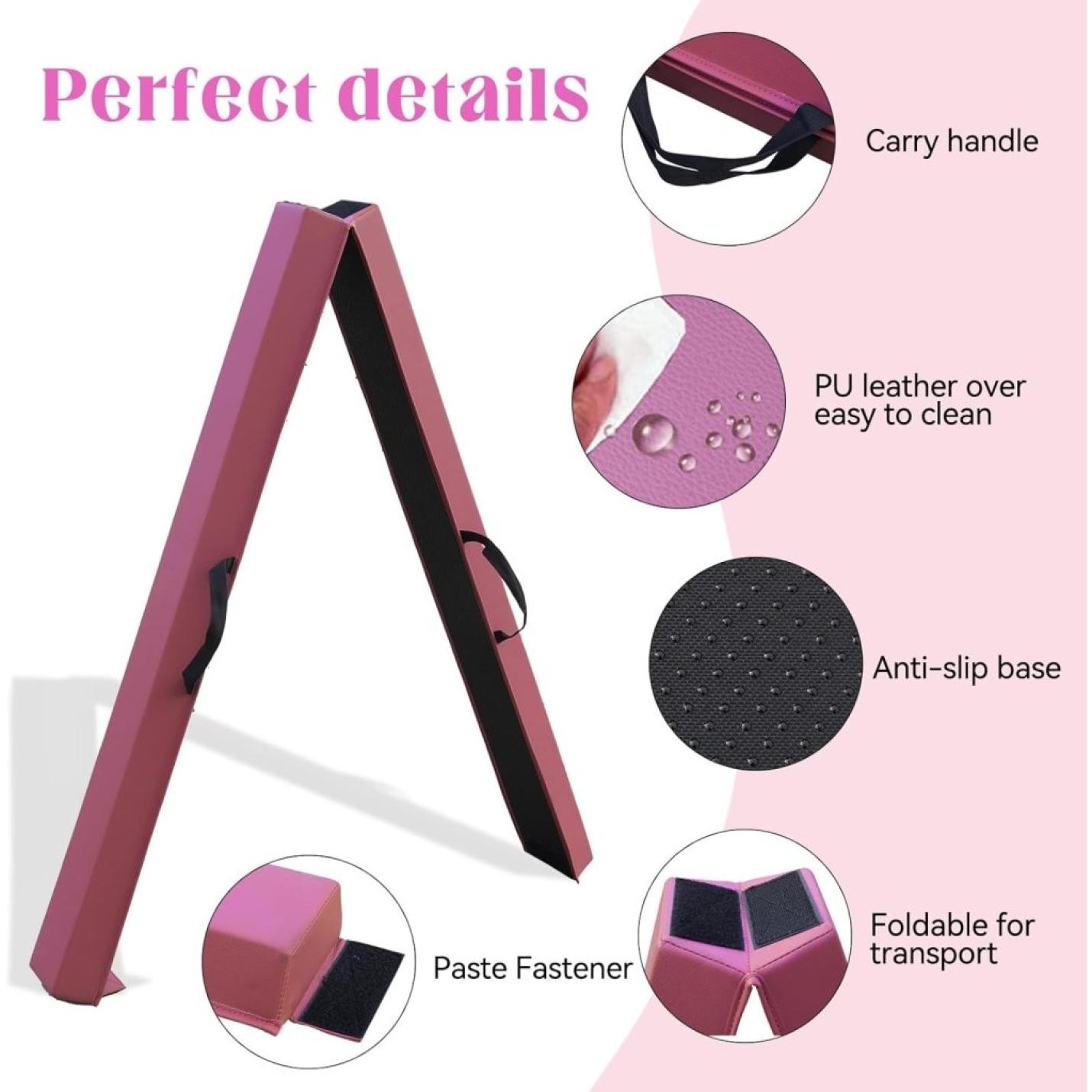 🤸‍♀️ Ontwikkel balans en kracht met deze inklapbare evenwichtsbalk! - happygetfit.com
