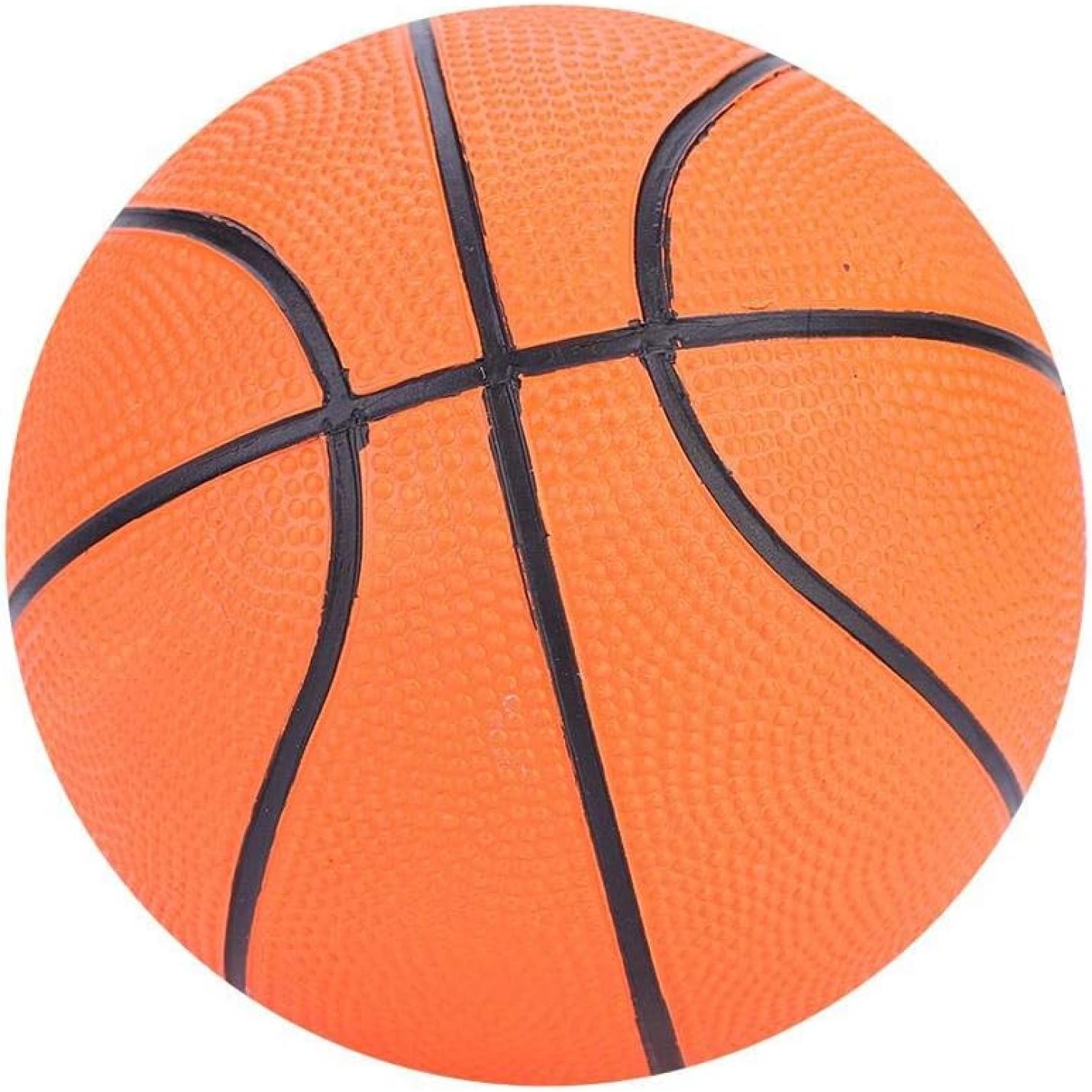 De "🏀 Perfecte mini-basketbal voor jonge spelers!" is gemaakt van duurzaam rubber in levendig oranje met opvallende zwarte lijnen, waardoor het perfect is voor kinderen om hun vaardigheden aan te scherpen.