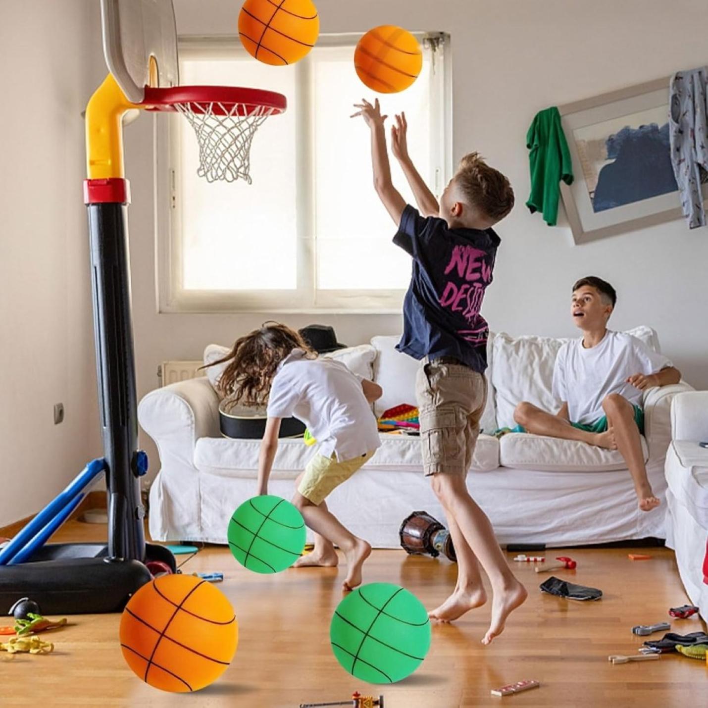 🏀 Train zonder geluid met deze stille basketbal! - happygetfit.com