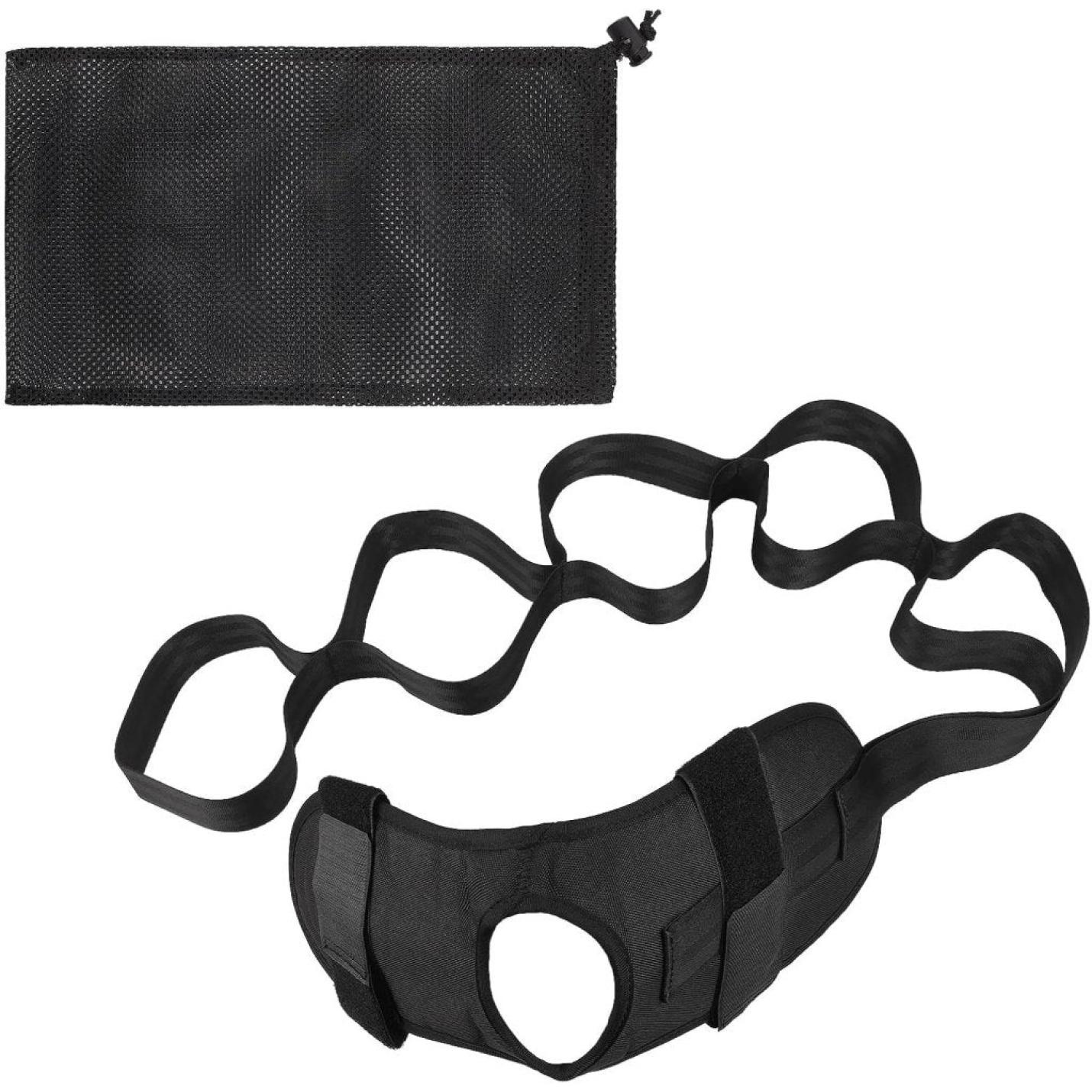 🧘 Verbeter je flexibiliteit en voorkom blessures met deze yoga stretchband! - happygetfit.com