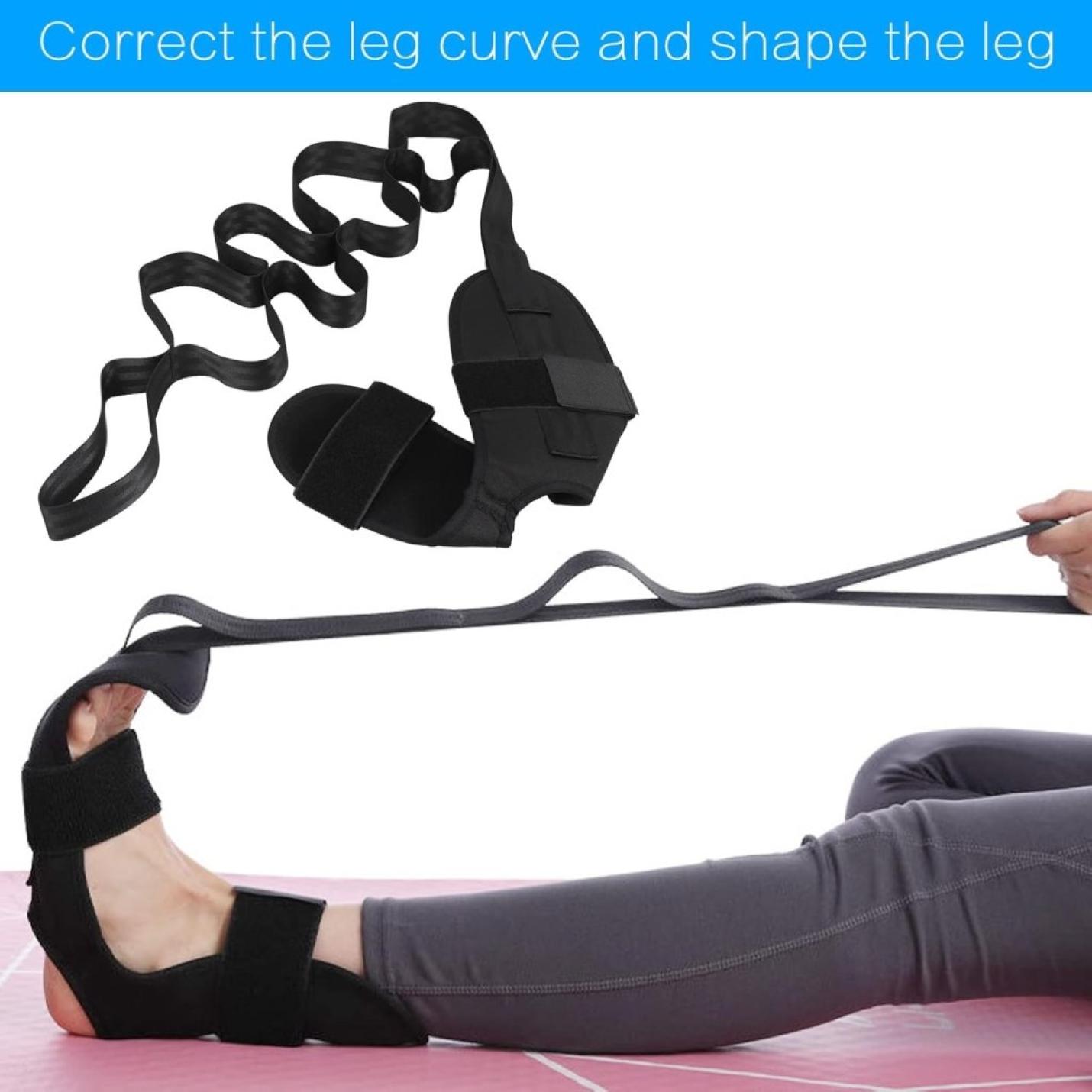 🧘 Verbeter je flexibiliteit en voorkom blessures met deze yoga stretchband! - happygetfit.com