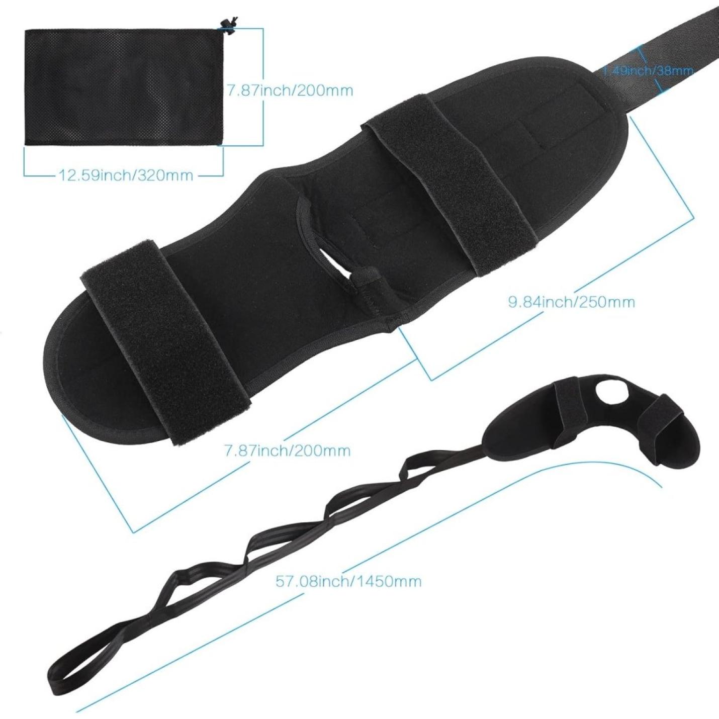 🧘 Verbeter je flexibiliteit en voorkom blessures met deze yoga stretchband! - happygetfit.com