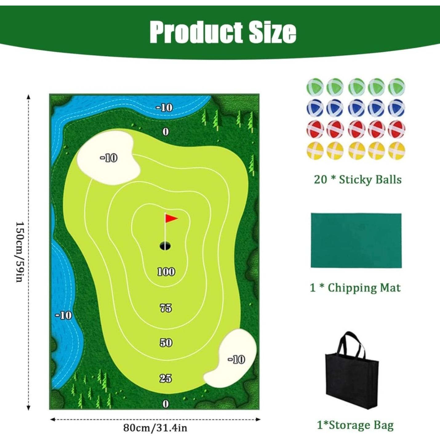 🏌️‍♂️ Verbeter je golfspel met deze uitdagende chipping - mattenset! - happygetfit.com