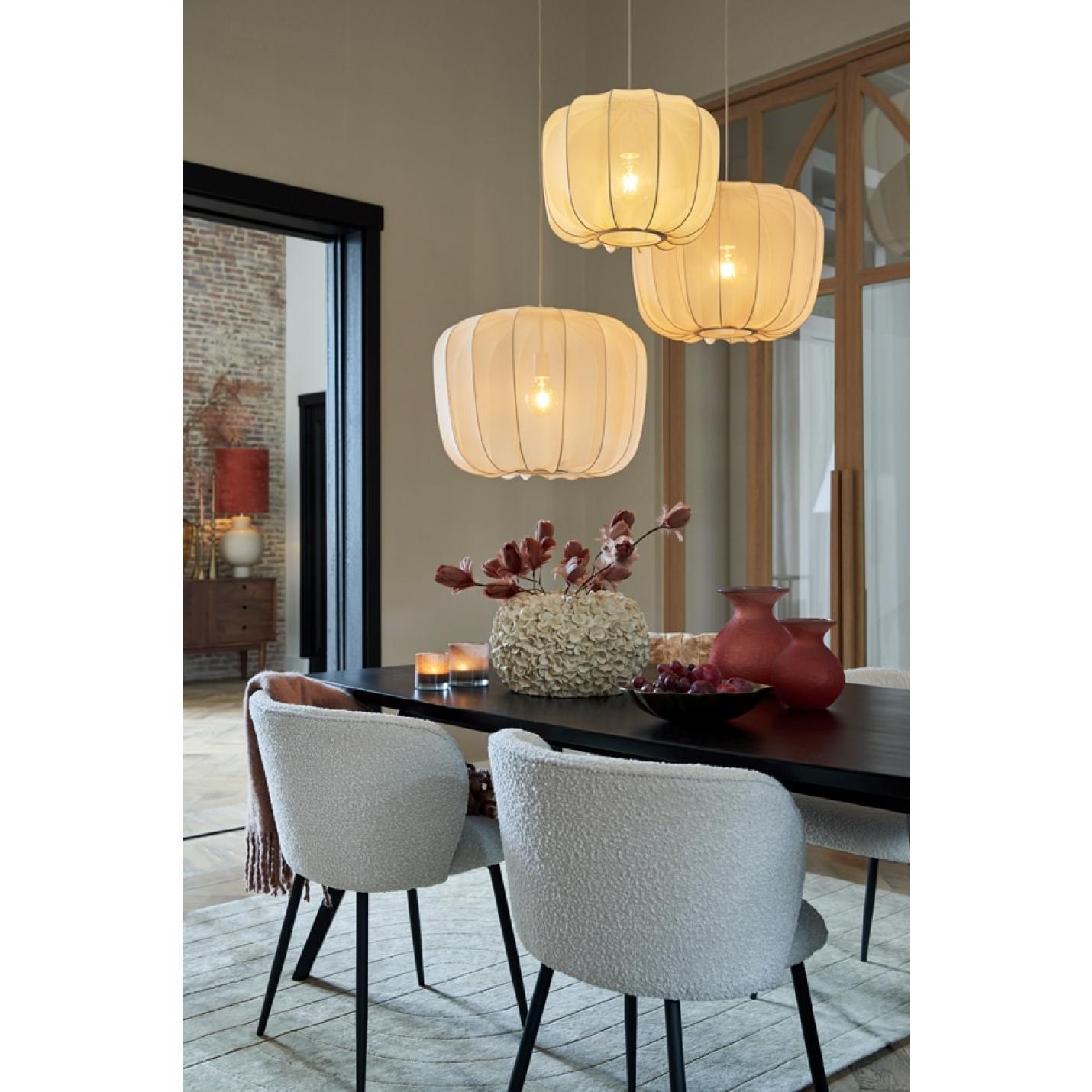 Light & Living Hanglamp Plumeria sand 60; Afbeelding: 3