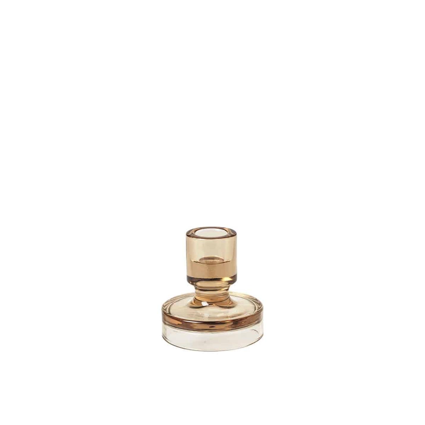 Broste Copenhagen kandelaar Petra glas Indian tan 8