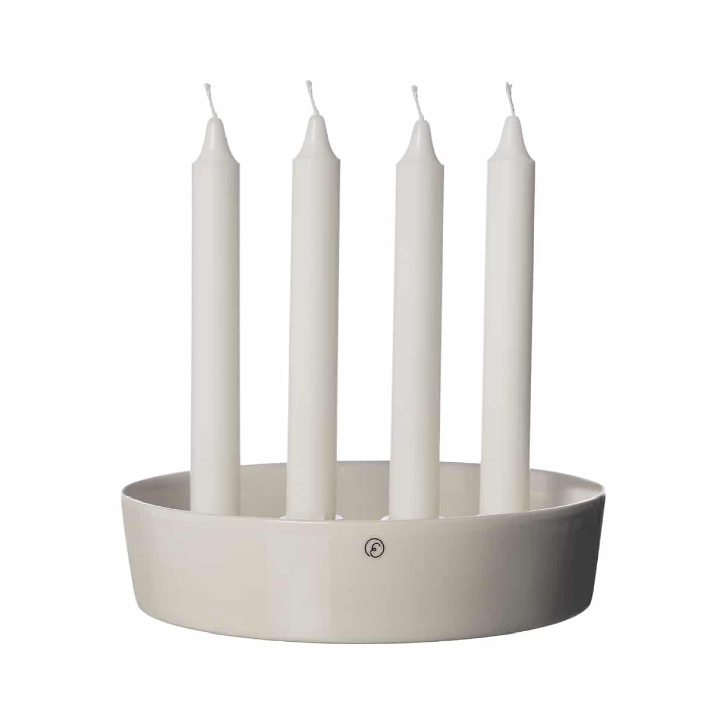 ERNST kandelaar Wit 4 kaarsen