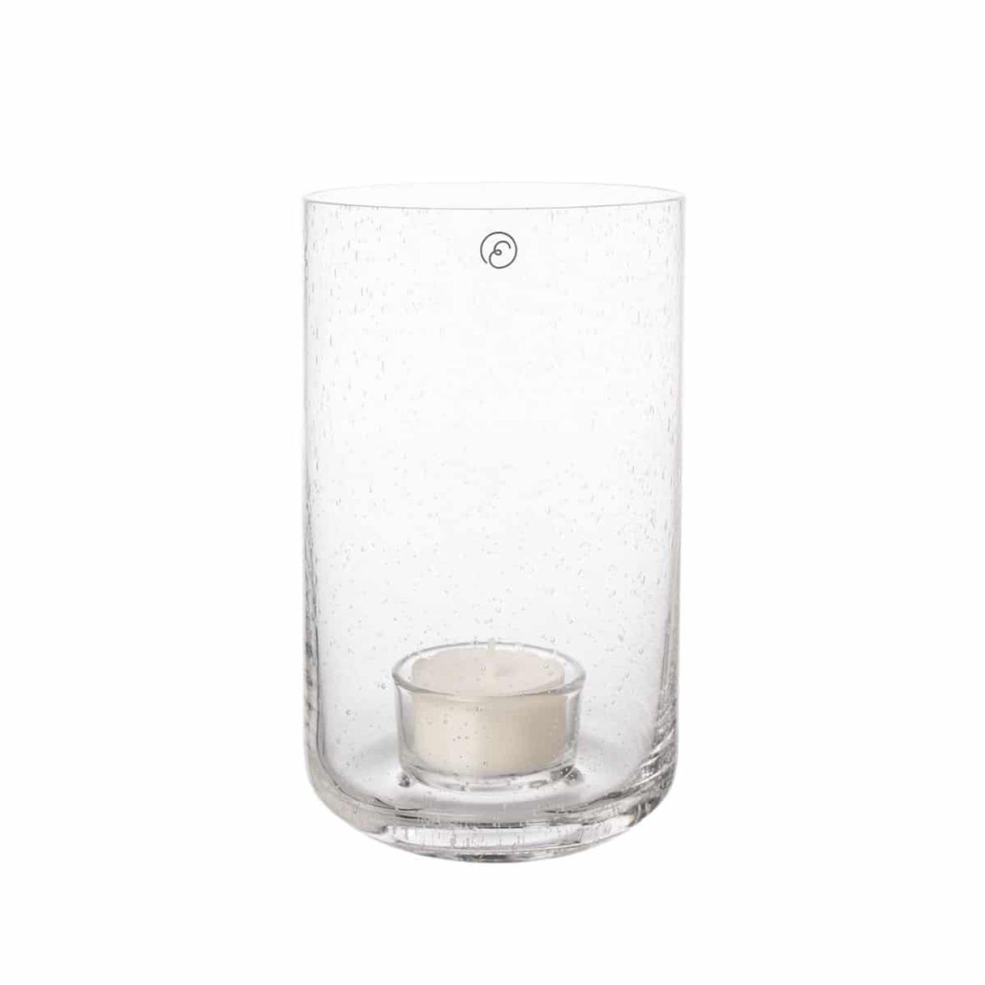 ERNST kandelaar glas bubbles 15