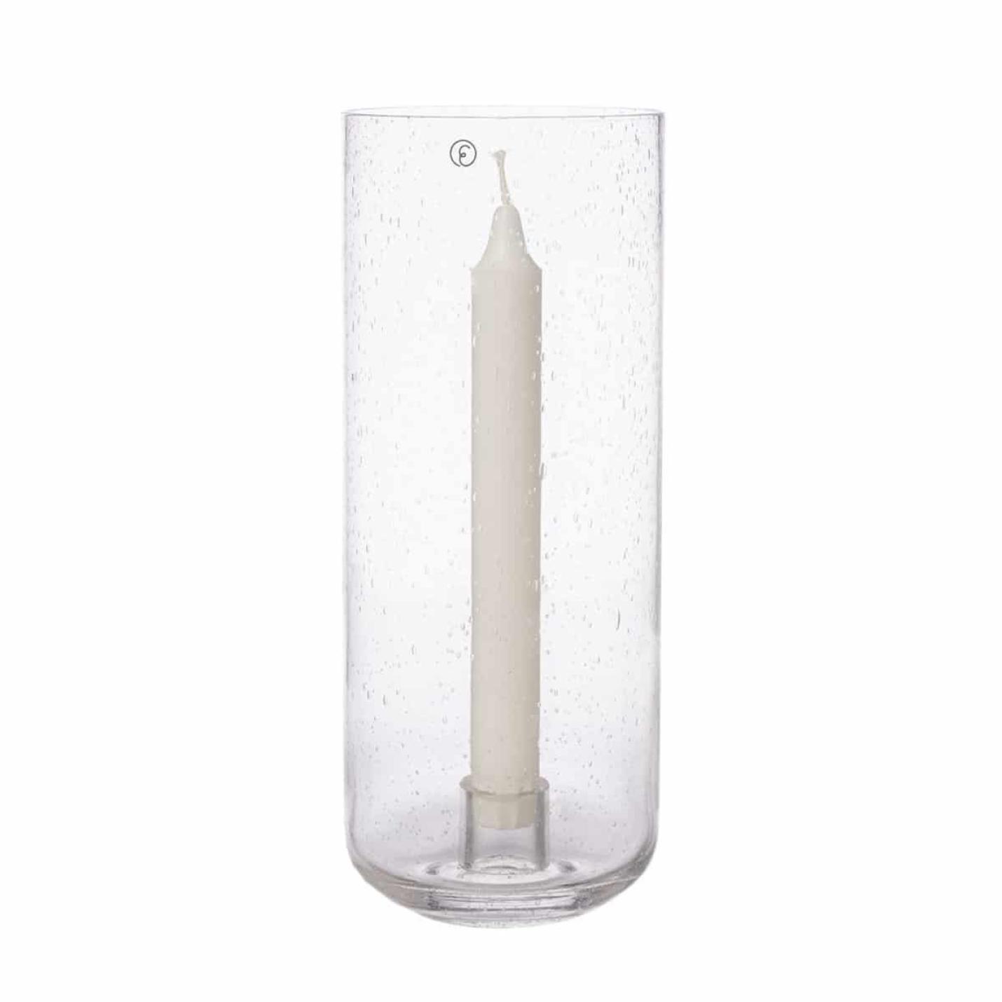 ERNST kandelaar glas bubbles 25