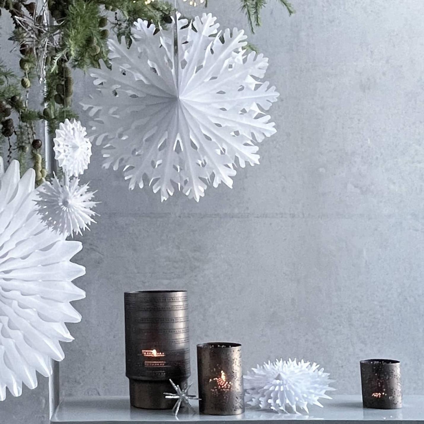 House Doctor kerst waaier Fold wit 45; Afbeelding: 3