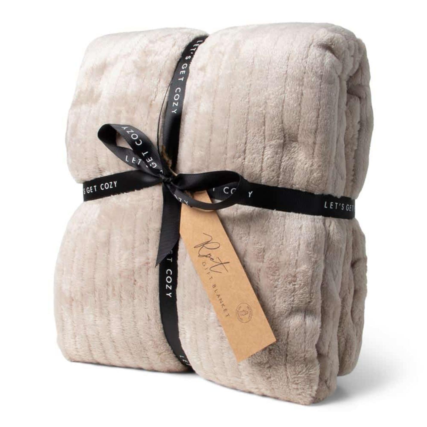 Jens Living Gift Plaid RPET Taupe
