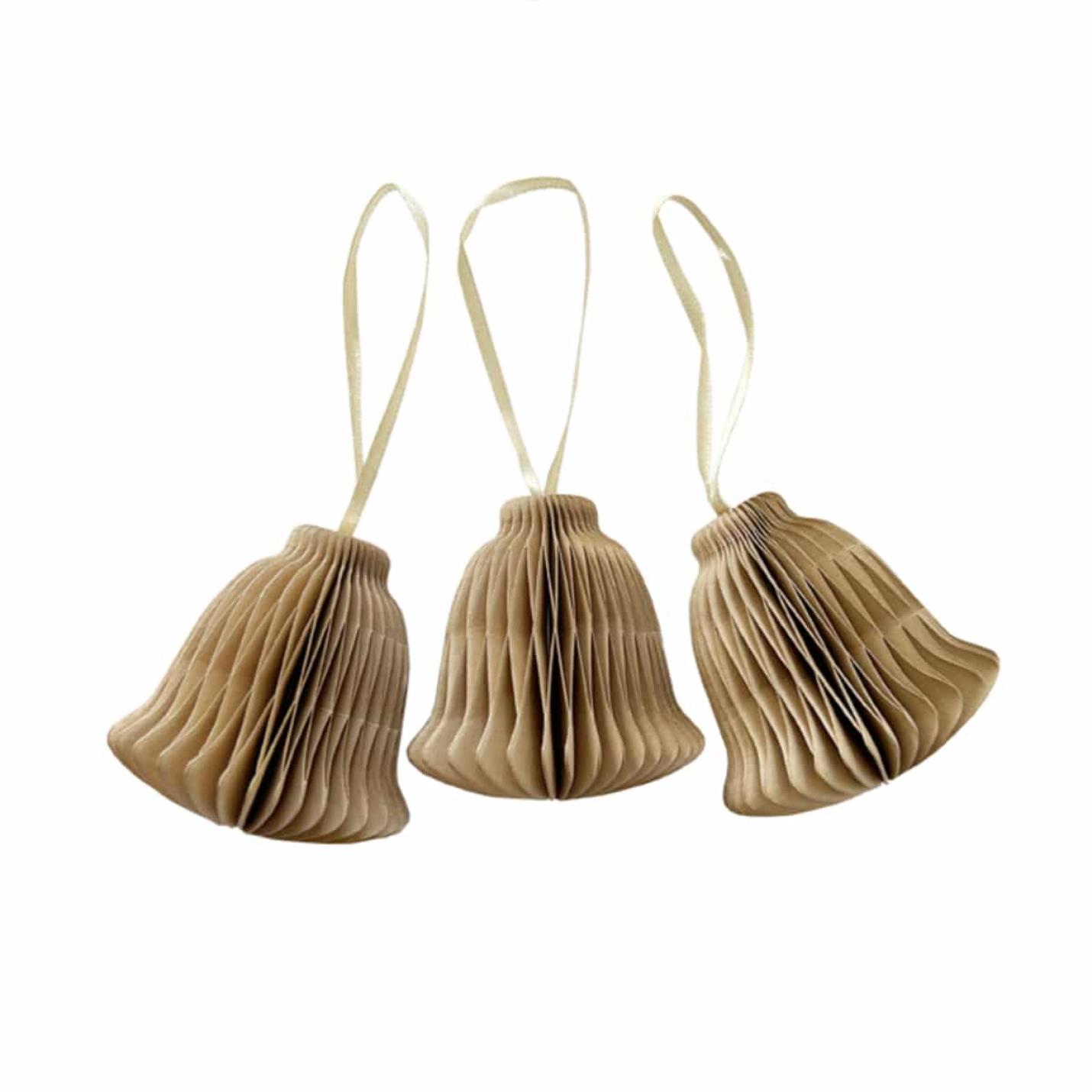 Kerstbel papier caramel; Afbeelding: 2