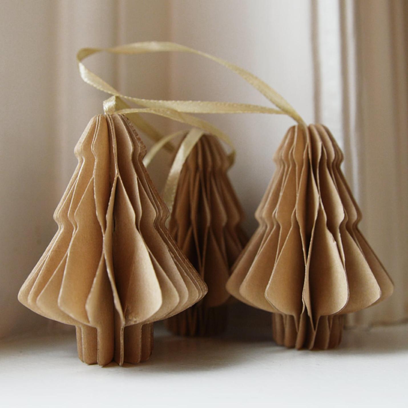 Kerstboom papier caramel; Afbeelding: 4