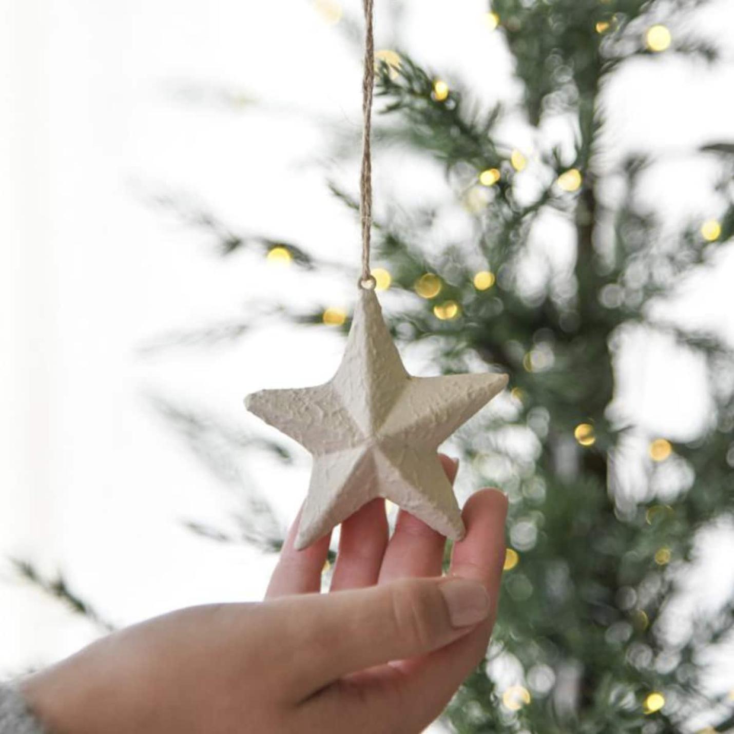 Leeff kerstster Odette sand; Afbeelding: 2